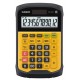 Калкулатор CASIO WM-320MT, настолен, водоустойчив, 12 dgt, 169х109х33.4 мм, гумен панел, жълт