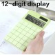 Калкулатор Deli LonGreen EM412, настолен, 12 dgt, 165х103х16 мм, зелен