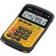 Калкулатор CASIO WM-320MT, настолен, водоустойчив, 12 dgt, 169х109х33.4 мм, гумен панел, жълт