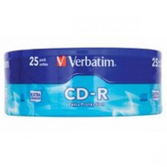 CD-R диск Verbatim Extra Protection 700MB 52X 25бр. 