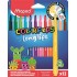 Флумастери Maped Color Peps - Long Life, 12 цвята