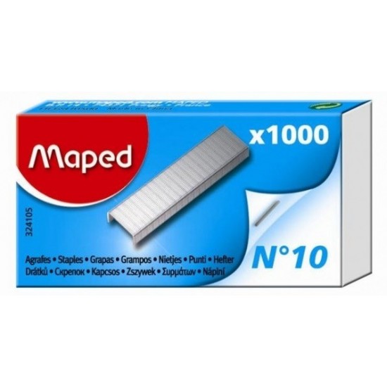 Телчета за телбод Maped, N10 - 1000 бр.	