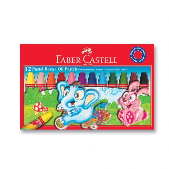 Пастели маслени Faber Castell - 12 цвята