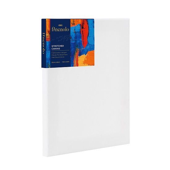 Платно за рисуване Deli Finenolo - EC279-2, 100% памук, 18 х 24 cm