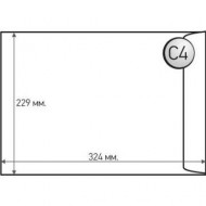 Плик C4 229 х 324 мм , 50 бр.
