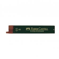 Faber-Castell Мини графити Super-Polymer, 0.5 mm, B, 12 броя