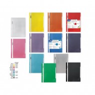 Папка с прозрачно  лице и перфорация, Spree , А4, PP